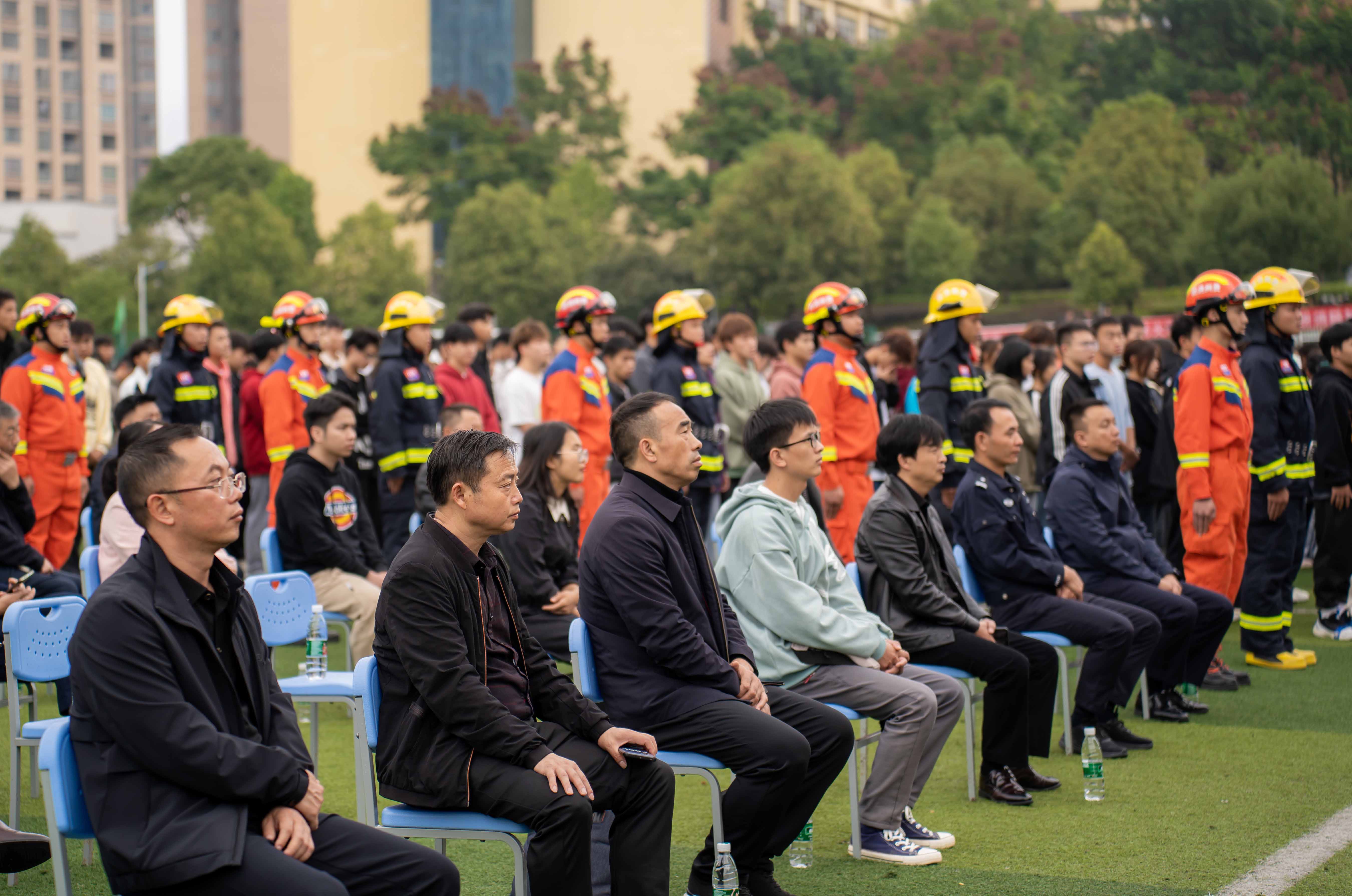 2023年德江县消防宣传月活动启动仪式暨第二届大学生消防技能运动会在足球加APP官网举行(图11)